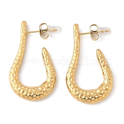 Orecchini a bottone in acciaio inossidabile 304 per donna&nbsp;EJEW-K302-08G