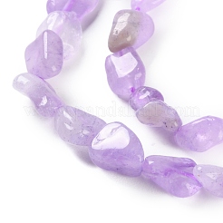 Natürliche Lavendel-Amethyst-Perlenstränge (gefärbt und erhitzt)&nbsp;G-P497-01C-44