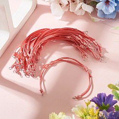 20 cordon en polyester ciré pour la fabrication de bracelets&nbsp;AJEW-TAC00094