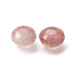 Perles européennes en quartz fraise naturel&nbsp;GG-NH0003-A08