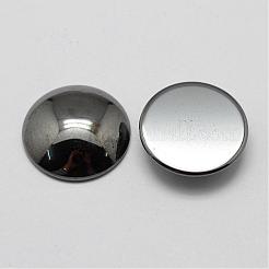 Non magnetici cabochon ematite sintetici&nbsp;G-P162-05-25mm