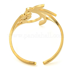 Offene Ringe aus Edelstahl 304&nbsp;RJEW-S237-01G
