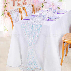 1 chemin de table à paillettes en polyester&nbsp;AJEW-HY0002-23A