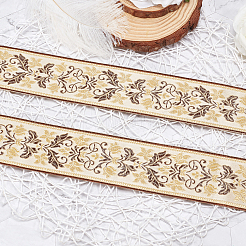 Rubans de polyester à broder&nbsp;OCOR-WH0064-01B