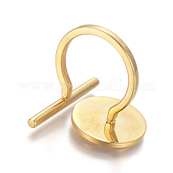 Anneaux de manchette en acier inoxydable 304&nbsp;RJEW-I064-13G-17mm