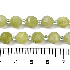 Natürliche chinesische Jade Perlen Stränge&nbsp;G-G182-B39-03