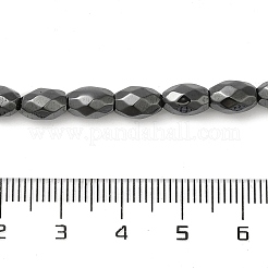 Forti fili magnetici di perline di ematite sintetica&nbsp;G-P518-02A
