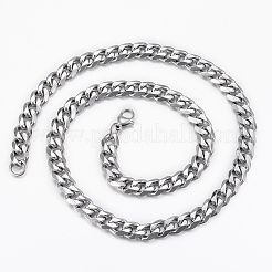 201 Sets aus Halsketten und Armbändern aus Edelstahl mit Panzerkette&nbsp;SJEW-L186-02P-A