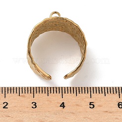 Gehämmertes Schlaufenring-Sockel aus Edelstahl 304&nbsp;STAS-G375-01G