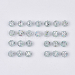 Überzug aus transparentem Acrylperlen&nbsp;X-TACR-T008-01B