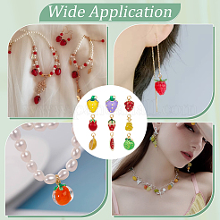 9pcs 9 styles pendentifs en laiton&nbsp;KK-PH0012-71