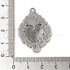 Tibetischer stil Aluminium Anhänger & Charms&nbsp;PALLOY-M217-01I-AS