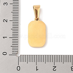 Anhänger aus Edelstahl 304&nbsp;STAS-S001-03G