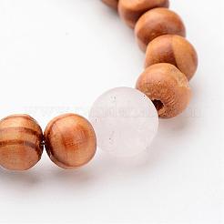 Colliers de perles de bois&nbsp;NJEW-JN01625