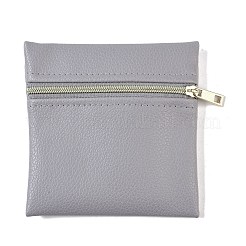 Reißverschlusstaschen zur Schmuckaufbewahrung aus Kunstleder&nbsp;ABAG-G016-01B