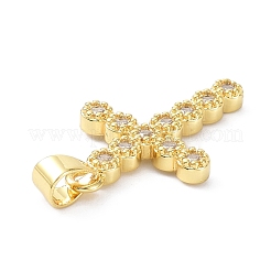 Pendentif en laiton avec zircone cubique&nbsp;ZIRC-C021-39G