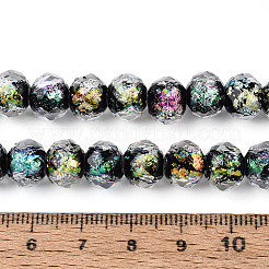 Handgefertigte Folie Glas Bunte Malerei Perlen Stränge&nbsp;DICH-T023-02