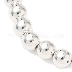 3 bracciale elastico in ematite sintetica non magnetica&nbsp;BJEW-JB12001