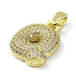 Pendentifs en laiton zircon cubique transparent&nbsp;KK-M279-01G-Q