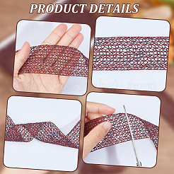 12.5 Yards funkelndes Polyester-Netzband&nbsp;OCOR-HY0001-06