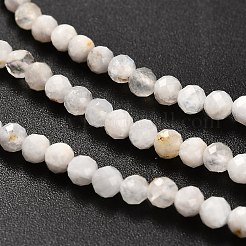 Brins de perles de pierre de lune arc-en-ciel naturel&nbsp;LS-G-RM2025-31-3mm