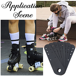 8 Stück PU-Lederbezug für Rollschuhe&nbsp;AJEW-CL0002-64