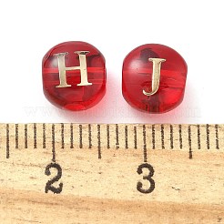 26 pz perle di vetro trasparenti&nbsp;GLAA-Q001-07A