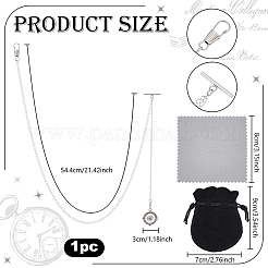Decorazioni pendenti con bussola in lega&nbsp;HJEW-PH02503