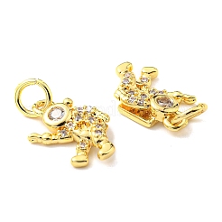 Gestell Messing MICRO PAVE Zirkonia Reize&nbsp;KK-D036-17G