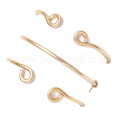 3 pz filo di rame avvolto naturale lapislazzuli perline rotonde sfaccettate anelli per le dita da donna&nbsp;RJEW-JR00887-05