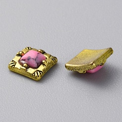 Zink-Legierung Cabochons&nbsp;MRMJ-WH0320-05I-02