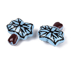 Perles en émail faites à la main&nbsp;LAMP-T023-21D