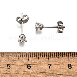 Zarcillos de óxido de circonio cúbico&nbsp;STAS-E051-3B