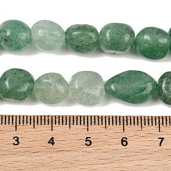 Perles vertes naturelles quartz fraise brins&nbsp;GG-CBA787B-A18