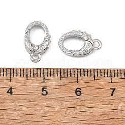 Messing Micro Pave klare Zirkonia Feder Tor Ringe&nbsp;XGRQ58246-760P
