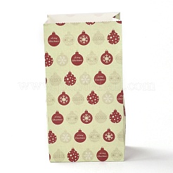 Sacs en papier rectangle thème noël&nbsp;CARB-G006-01H