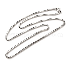 Anlaufgeschützte Halsketten aus 304 Edelstahl&nbsp;NJEW-F027-41-2mm