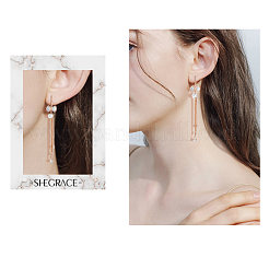 Boucles d'oreilles avec pendentif en laiton&nbsp;JE807A