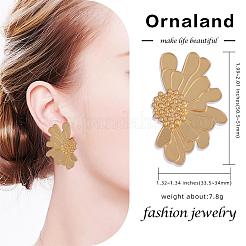 Vintage-Blumen-Ohrstecker für Frauen&nbsp;JE1095A