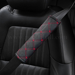 Almohadillas universales para cinturón de seguridad de coche de piel sintética&nbsp;AJEW-WH20020-340