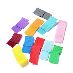 Cintas mágicas de nylon, Adhesivas de gancho y bucle cintas, color mezclado, 25mm, 2 rollos / set, 1 m / rollo
