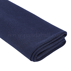 Nbeads リブニット生地  ニットリブストレッチテープ綿生地ウエストバンド袖口裾襟縫製  プルシアンブルー 40×26インチ