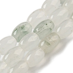 Chapelets de perles de jade naturel, riz, 6x4~4.5mm, Trou: 0.7mm, Environ 63 pcs/chapelet, 15.28'' (38.8 cm)