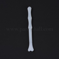 Raschietti per miscelare colla siliconica, a forma di osso, bianco, 93.5x12x8mm