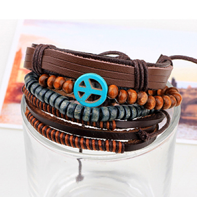 Multi-Strang-Armbänder&nbsp;BJEW-N0011-019-1