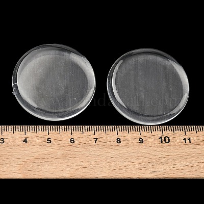 Transparente Glas Cabochons&nbsp;GGLA-ZX027-01A-1