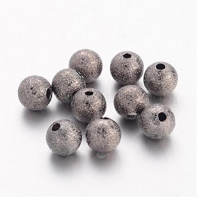 Perles en laiton texturées&nbsp;EC248-NFB-1