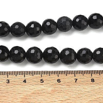 Natürlichen Obsidian Perlen Stränge&nbsp;GG-CBA12F1-A01-10MM-1
