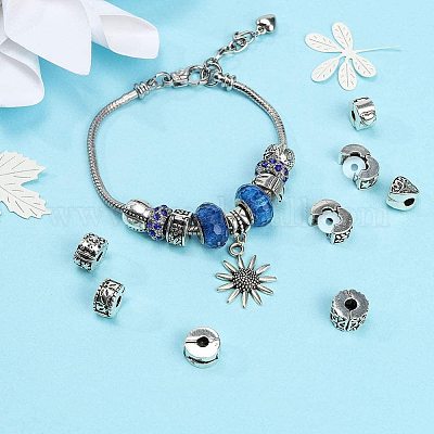 Spacer Beads and Charms for Pandora Charm Bracelets - Antique