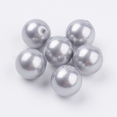 Perlmuttperlen halb gebohrt&nbsp;BSHE-G016-12mm-04-1
